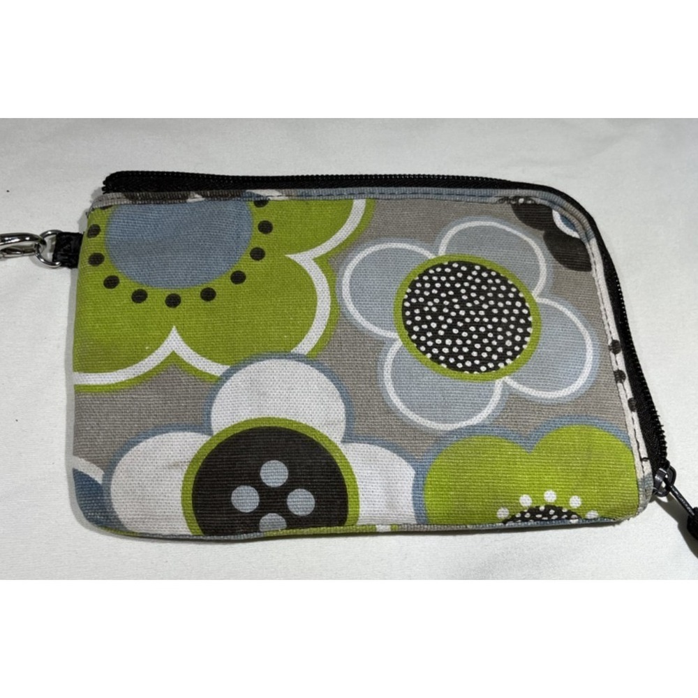 Thirty-One Wristlet Cool Zip Wallet Clutch With Card Slots Inside Change - Picture 9 of 13